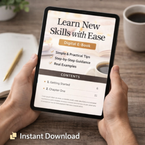 📖 Digital E-Book – Instant Download | Learn Anytime